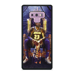 LEBRON JAMES LAKERS KING Samsung Galaxy Note 9 Case Cover LEBRON JAMES LAKERS KING Samsung Galaxy Note 9 Case Cover