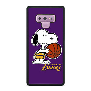 LA LAKERS BASKETBALL SNOOPY Samsung Galaxy Note 9 Case Cover