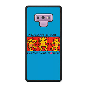 KEITH HARING FIGHT AIDS Samsung Galaxy Note 9 Case Cover