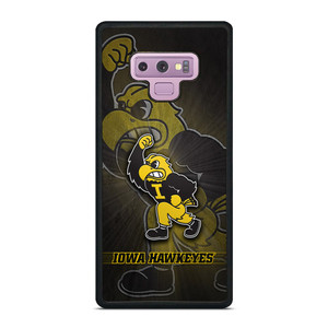 IOWA HAWKEYES MASCOT Samsung Galaxy Note 9 Case Cover IOWA HAWKEYES MASCOT Samsung Galaxy Note 9 Case Cover