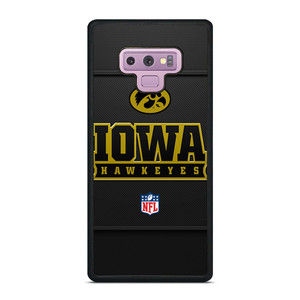 IOWA HAWKEYES CARBON LOGO Samsung Galaxy Note 9 Case Cover
