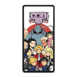 FULLMETAL ALCHEMIST BROTHERHOOD CHARACTER Samsung Galaxy Note 9 Case Cover