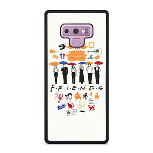 FRIENDS TV SHOW CLIP ART Samsung Galaxy Note 9 Case Cover