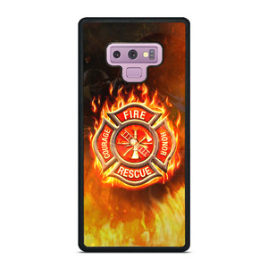 FIREFIGHTER FIREMAN FIRE LOGO Samsung Galaxy Note 9 Case Cover FIREFIGHTER FIREMAN FIRE LOGO Samsung Galaxy Note 9 Case Cover