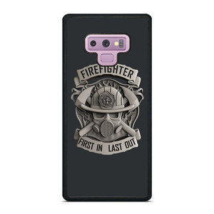 FIRE FIGHTER LOGO LAST OUT Samsung Galaxy Note 9 Case Cover FIRE FIGHTER LOGO LAST OUT Samsung Galaxy Note 9 Case Cover