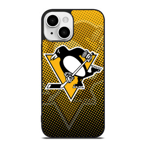 PITTSBURGH PENGUINS NHL HALFTONE iPhone 13 Mini Case Cover PITTSBURGH PENGUINS NHL HALFTONE iPhone 13 Mini Case Cover