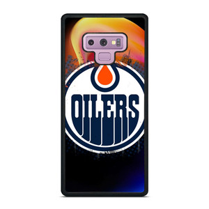 EDMONTON OILERS FIRE LOGO Samsung Galaxy Note 9 Case Cover EDMONTON OILERS FIRE LOGO Samsung Galaxy Note 9 Case Cover