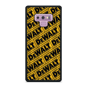 DEWALT TOOLS PATTERN Samsung Galaxy Note 9 Case Cover DEWALT TOOLS PATTERN Samsung Galaxy Note 9 Case Cover