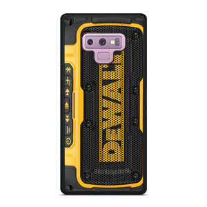 DEWALT SPEAKER JOBSITE Samsung Galaxy Note 9 Case Cover DEWALT SPEAKER JOBSITE Samsung Galaxy Note 9 Case Cover