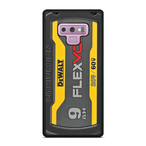 DEWALT 9 AH FLEX VOLT Samsung Galaxy Note 9 Case Cover DEWALT 9 AH FLEX VOLT Samsung Galaxy Note 9 Case Cover