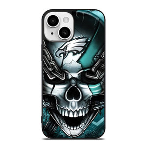 PHILADELPHIA EAGLES SKULL LOGO iPhone 13 Mini Case Cover PHILADELPHIA EAGLES SKULL LOGO iPhone 13 Mini Case Cover