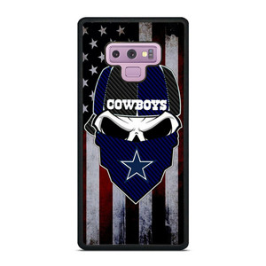 DALLAS COWBOYS SKULL USA FLAG Samsung Galaxy Note 9 Case Cover DALLAS COWBOYS SKULL USA FLAG Samsung Galaxy Note 9 Case Cover