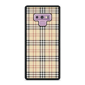 CREAM TARTAN PATTERN Samsung Galaxy Note 9 Case Cover