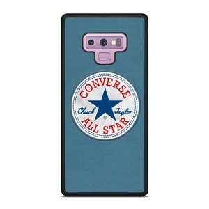 CONVERSE SNEAKERS LOGO BLUE Samsung Galaxy Note 9 Case Cover CONVERSE SNEAKERS LOGO BLUE Samsung Galaxy Note 9 Case Cover