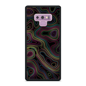 COLORFUL ABSTRACT LINES Samsung Galaxy Note 9 Case Cover COLORFUL ABSTRACT LINES Samsung Galaxy Note 9 Case Cover