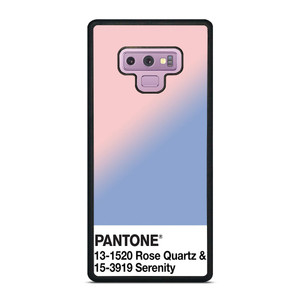 COLOR PANTONE ROSE QUARTZ AND SERENITY Samsung Galaxy Note 9 Case Cover COLOR PANTONE ROSE QUARTZ AND SERENITY Samsung Galaxy Note 9 Case Cover
