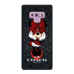 COACH MINNIE MOUSE CARTOON Samsung Galaxy Note 9 Case Cover