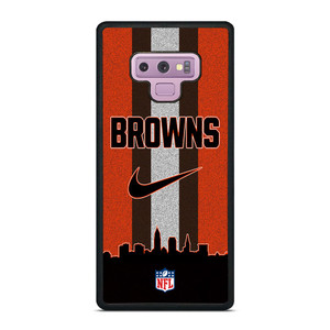 CLEVELAND BROWNS NIKE STRIPE Samsung Galaxy Note 9 Case Cover CLEVELAND BROWNS NIKE STRIPE Samsung Galaxy Note 9 Case Cover