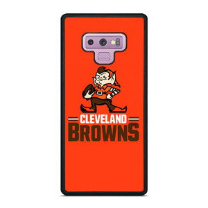 CLEVELAND BROWNS ICON Samsung Galaxy Note 9 Case Cover CLEVELAND BROWNS ICON Samsung Galaxy Note 9 Case Cover