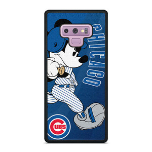 CHICAGO CUBS LOGO MICKEY MOUSE Samsung Galaxy Note 9 Case Cover