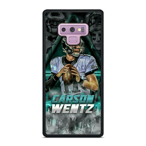 CARSON WENTZ PHILADELPHIA EAGLES NFL Samsung Galaxy Note 9 Case Cover CARSON WENTZ PHILADELPHIA EAGLES NFL Samsung Galaxy Note 9 Case Cover