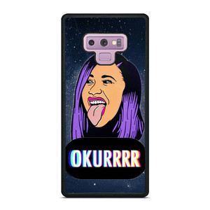 CARDI B FACE CARTOON Samsung Galaxy Note 9 Case Cover CARDI B FACE CARTOON Samsung Galaxy Note 9 Case Cover