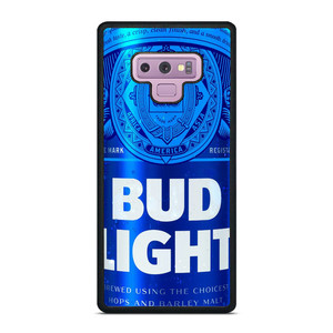 BUD LIGHT BEER CAN Samsung Galaxy Note 9 Case Cover BUD LIGHT BEER CAN Samsung Galaxy Note 9 Case Cover