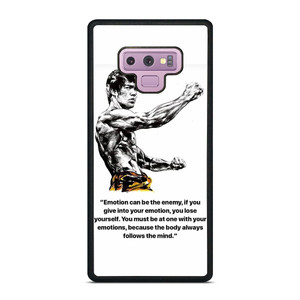 BRUCE LEE QUOTE Samsung Galaxy Note 9 Case Cover