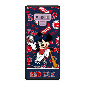 BOSTON RED SOX MICKEY MOUSE Samsung Galaxy Note 9 Case Cover