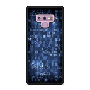BLUE STYLISH BINARY CODE Samsung Galaxy Note 9 Case Cover BLUE STYLISH BINARY CODE Samsung Galaxy Note 9 Case Cover