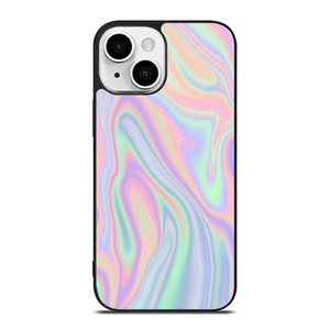 PASTEL COLOR ABSTRACT LIQUID iPhone 13 Mini Case Cover