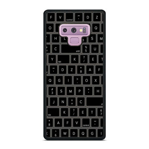 BLACK KEYBOARD PATTERN Samsung Galaxy Note 9 Case Cover