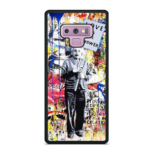 BANKSY EINSTEIN GRAFFITI Samsung Galaxy Note 9 Case Cover