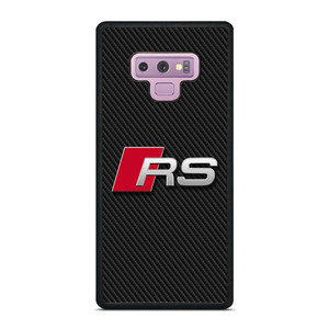 AUDI RS CARBON LOGO Samsung Galaxy Note 9 Case Cover AUDI RS CARBON LOGO Samsung Galaxy Note 9 Case Cover