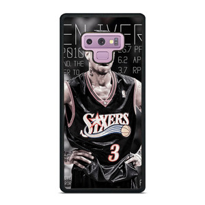 ALLEN IVERSON SIXERS Samsung Galaxy Note 9 Case Cover ALLEN IVERSON SIXERS Samsung Galaxy Note 9 Case Cover