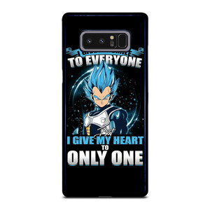 VEGETA QUOTE DRAGON BALL ANIME Samsung Galaxy Note 8 Case Cover