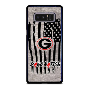 UNIVERSITY OF GEORGIA BULLDOGSWOODEN LOGO Samsung Galaxy Note 8 Case Cover UNIVERSITY OF GEORGIA BULLDOGSWOODEN LOGO Samsung Galaxy Note 8 Case Cover