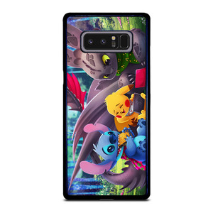 TOOTHLESS STITCH PIKACHU Samsung Galaxy Note 8 Case Cover