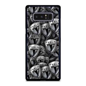 TESLA METAL LOGO COLLAGE Samsung Galaxy Note 8 Case Cover TESLA METAL LOGO COLLAGE Samsung Galaxy Note 8 Case Cover