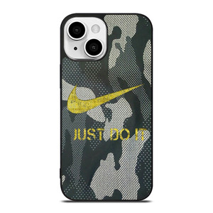 NIKE JUST DO IT CAMO iPhone 13 Mini Case Cover NIKE JUST DO IT CAMO iPhone 13 Mini Case Cover