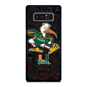 MIAMI HURRICANES UM FOOTBALL Samsung Galaxy Note 8 Case Cover