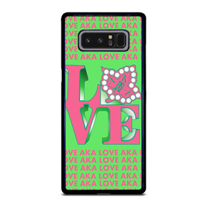 LOVE AKA PINK AND GREEN Samsung Galaxy Note 8 Case Cover LOVE AKA PINK AND GREEN Samsung Galaxy Note 8 Case Cover