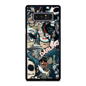 GORILLAZ 2D COLLAGE Samsung Galaxy Note 8 Case Cover GORILLAZ 2D COLLAGE Samsung Galaxy Note 8 Case Cover