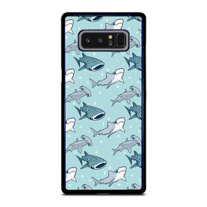 CUTE SHARK PATTERN Samsung Galaxy Note 8 Case Cover CUTE SHARK PATTERN Samsung Galaxy Note 8 Case Cover