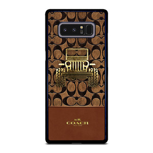 COACH NEW YORK JEEP Samsung Galaxy Note 8 Case Cover COACH NEW YORK JEEP Samsung Galaxy Note 8 Case Cover