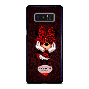 COACH MINNIE MOUSE NEW YORK Samsung Galaxy Note 8 Case Cover COACH MINNIE MOUSE NEW YORK Samsung Galaxy Note 8 Case Cover