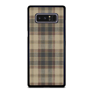 BROWN TARTAN PLAID PATTERN Samsung Galaxy Note 8 Case Cover BROWN TARTAN PLAID PATTERN Samsung Galaxy Note 8 Case Cover