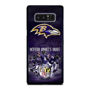 BALTIMORE RAVENS FOOTBALL TEAM Samsung Galaxy Note 8 Case Cover BALTIMORE RAVENS FOOTBALL TEAM Samsung Galaxy Note 8 Case Cover