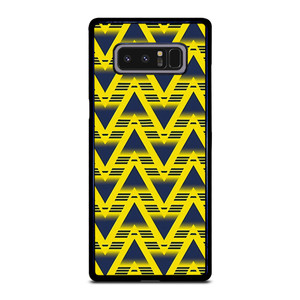 ARSENAL YELLOW RETRO PATTERN Samsung Galaxy Note 8 Case Cover ARSENAL YELLOW RETRO PATTERN Samsung Galaxy Note 8 Case Cover