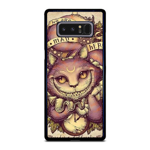 ALICE IN WONDERLAND CHESHIRE CAT ART Samsung Galaxy Note 8 Case Cover ALICE IN WONDERLAND CHESHIRE CAT ART Samsung Galaxy Note 8 Case Cover